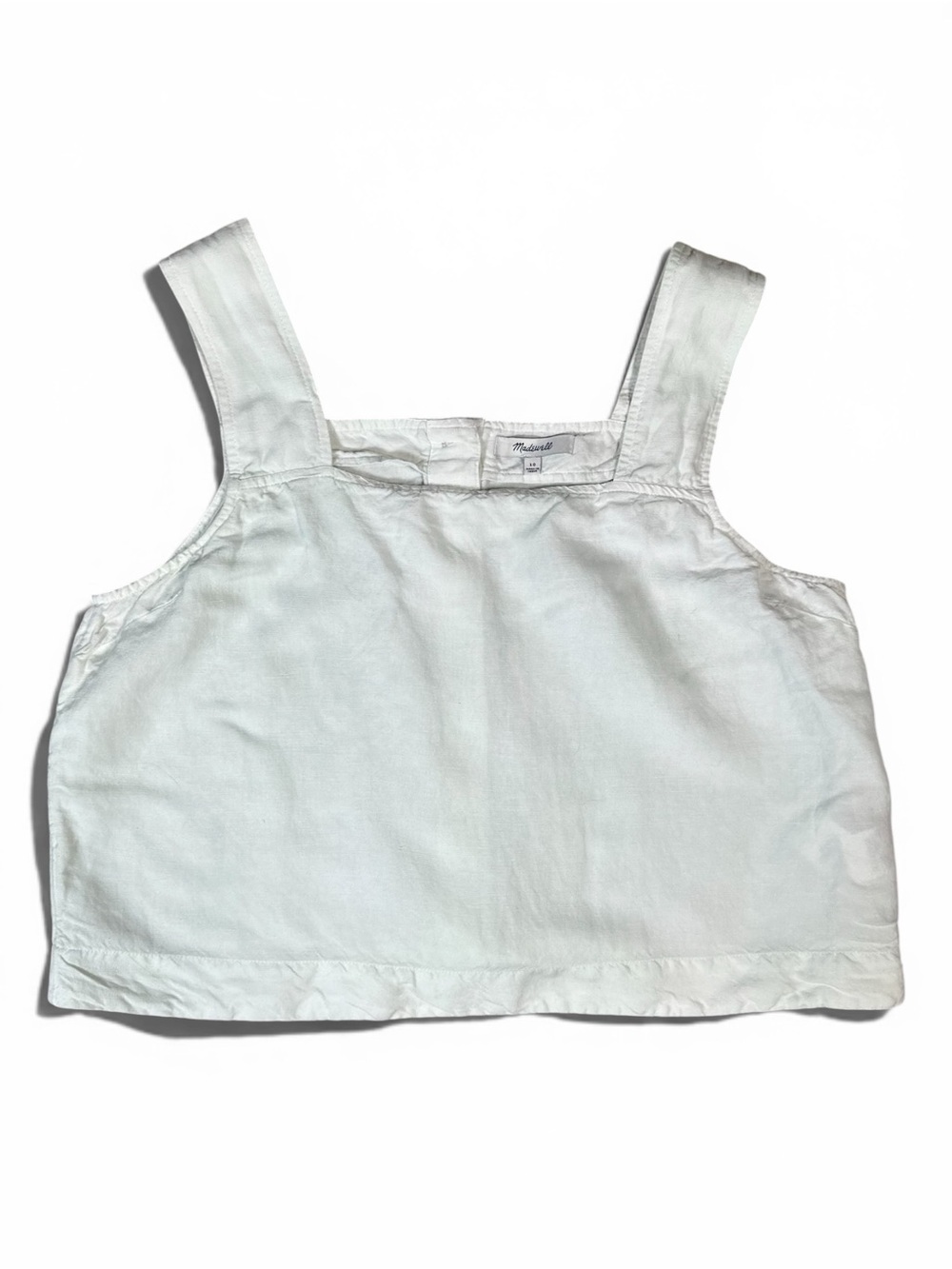 Madewell Cropped Tank Light Mint Green Size 10